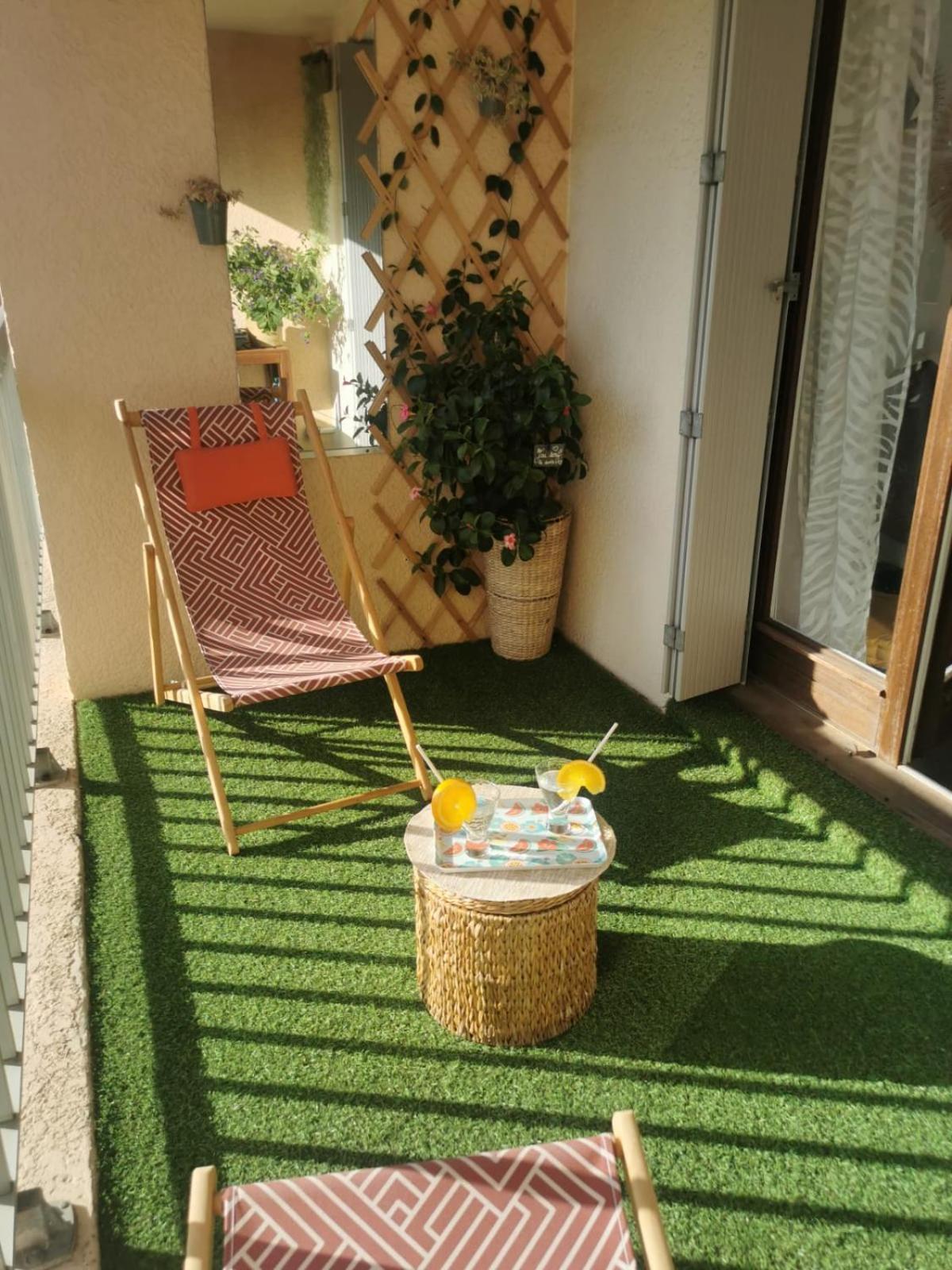 Coquillages Et Crustaces Apartment Saint Aygulf Bagian luar foto